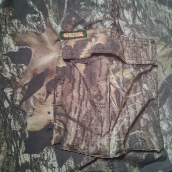 Remington Mossy Oak Break Up Camo Cargo Shorts Men 3XL Tree Camouflage Hunting - Picture 12 of 13